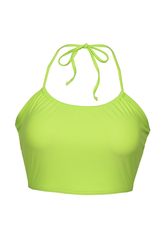 Zahra Bikini Top in Lime. Complete the Look with the Zahra Bikini Bottom. Shop Now Pay Later with Afterpay.