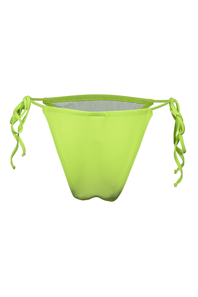 Zahra Bikini Bottom in Lime. Complete the Look with the Zahra Bikini Top. Shop Now Pay Later with Afterpay.
