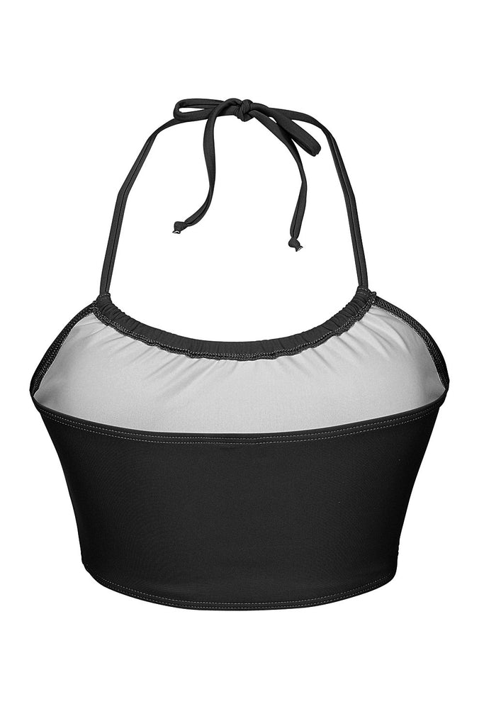 Zahra Bikini Top in Black. Complete the Look with the Zahra Bikini Bottom. Shop Now Pay Later with Afterpay.